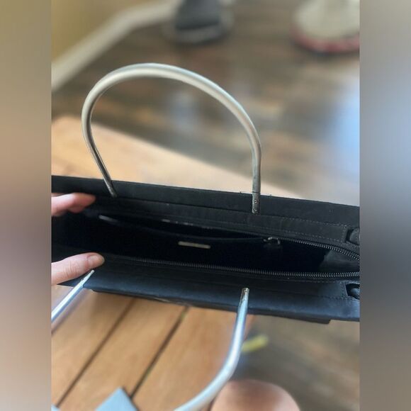 PRADA Tessuto Metal nylon Handle Bag with authenticity cards and paperwork - Picture 4 of 12